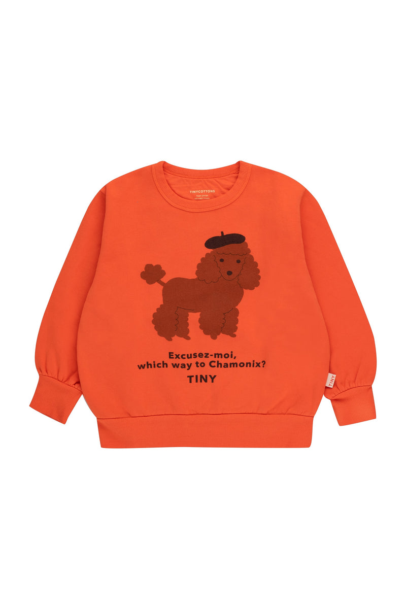 Tiny Poodle Sweatshirt