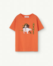 Load image into Gallery viewer, Orange Rooster Kids T-Shirt