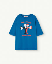 Load image into Gallery viewer, Blue Rooster Oversized Kids T-Shirt
