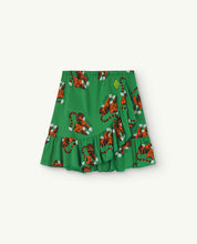Load image into Gallery viewer, Green Manatee Kids Skirt