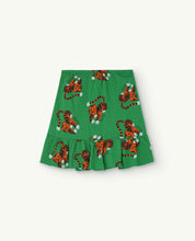 Load image into Gallery viewer, Green Manatee Kids Skirt