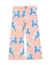 Load image into Gallery viewer, Horses Flared Trousers - Pink (LAST ONE 116/122)