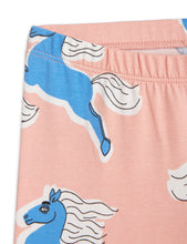 Load image into Gallery viewer, Horses Flared Trousers - Pink (LAST ONE 116/122)