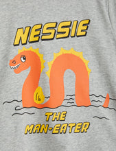 Load image into Gallery viewer, Nessie T-Shirt - Grey Melange (LAST ONE 128/134)