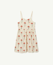 Load image into Gallery viewer, Carnations White Otter Dress