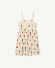 Load image into Gallery viewer, Carnations White Otter Dress