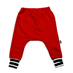 Bamboo Joggers - Red (LAST ONE 5-6Y)