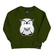 Load image into Gallery viewer, Modern Owl Sweatshirt (LAST ONE 12-18mo)
