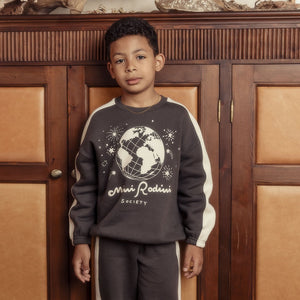 Mini Rodini Society Panel Sweatshirt