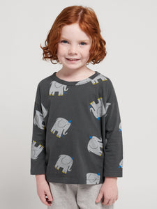The Elephant All Over Long Sleeve T-Shirt (LAST ONE 12-13Y)