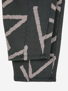 Lines All Over Jogging Pants