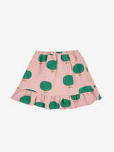 Load image into Gallery viewer, Green Tree All Over Ruffle Skirt
