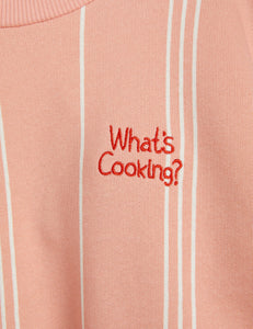 What's Cooking Embroidered Sweatshirt - Pink