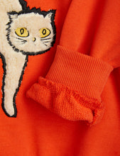 Load image into Gallery viewer, Angry Cat Embroidered Sweatshirt
