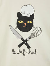 Load image into Gallery viewer, Chef Cat T-Shirt (LAST ONE 116/122)
