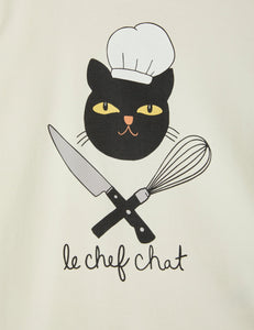 Chef Cat T-Shirt (LAST ONE 116/122)
