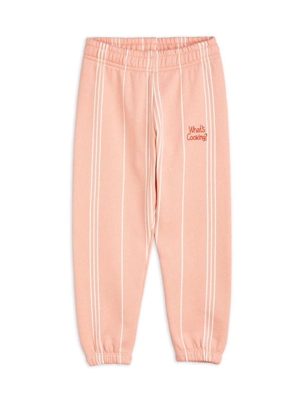 What's Cooking Embroidered Sweatpants - Pink