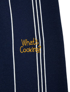 What's Cooking Embroidered Sweatpants - Navy