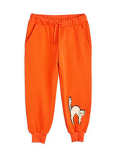 Load image into Gallery viewer, Angry Cat Embroidered Sweatpants
