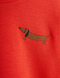 Dog Embroidered Sweatshirt