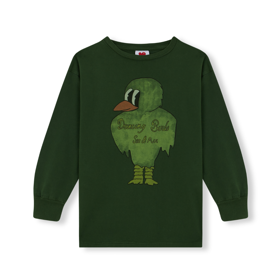 Dancing Bird Long Sleeve T-Shirt