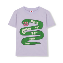 Load image into Gallery viewer, Snake Lilac T-Shirt
