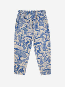 Wonderland All Over Micro Corduroy Paperbag Pants