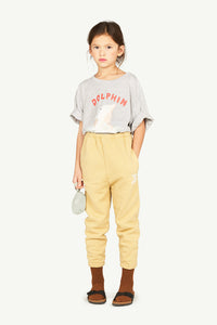Grey Rooster Oversized Kids T-Shirt