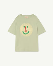 Load image into Gallery viewer, Soft Green Rooster Oversized Kids T-Shirt (LAST ONE 12Y)
