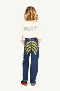 Ecru Rooster Oversized Kids T-Shirt