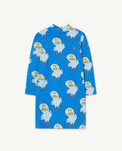 Load image into Gallery viewer, Blue Bug Kids Dress
