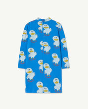 Load image into Gallery viewer, Blue Bug Kids Dress

