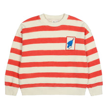 Load image into Gallery viewer, Bird Striped Sweatshirt
