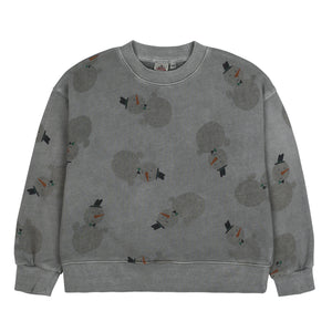 Snowman Pigment Sweatshirt