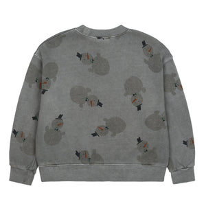 Snowman Pigment Sweatshirt