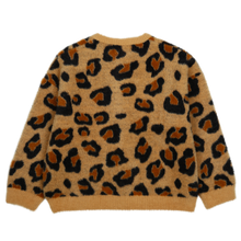 Load image into Gallery viewer, Leopard Pattern Cardigan Beige
