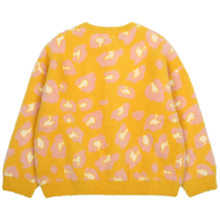 Load image into Gallery viewer, Leopard Pattern Cardigan Yellow
