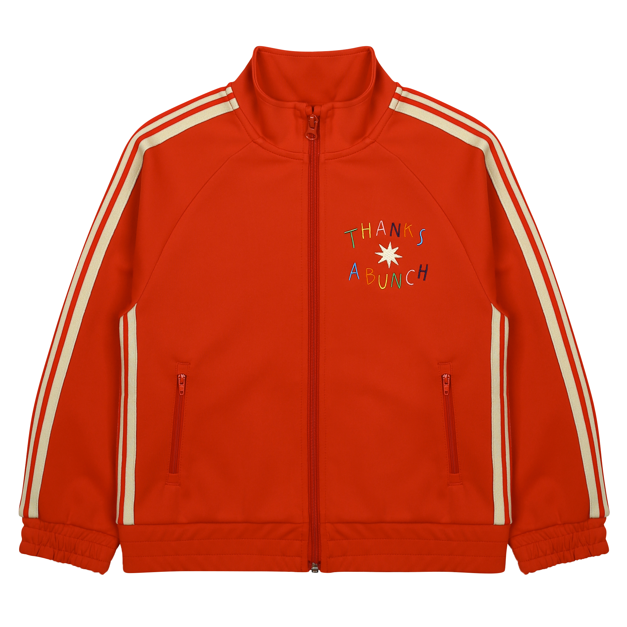 sst track jacket orange