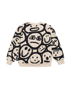 Smiley Faces Sweater