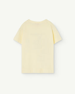 Soft Yellow Rooster Kids T-Shirt