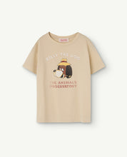 Load image into Gallery viewer, Beige Rooster Kids T-Shirt
