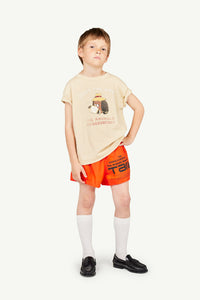 Beige Rooster Kids T-Shirt