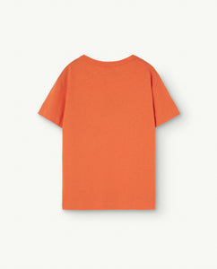Orange Rooster Kids T-Shirt