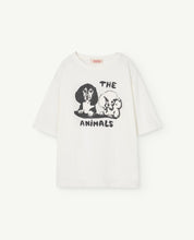 Load image into Gallery viewer, White Rooster Oversized Kids T-Shirt

