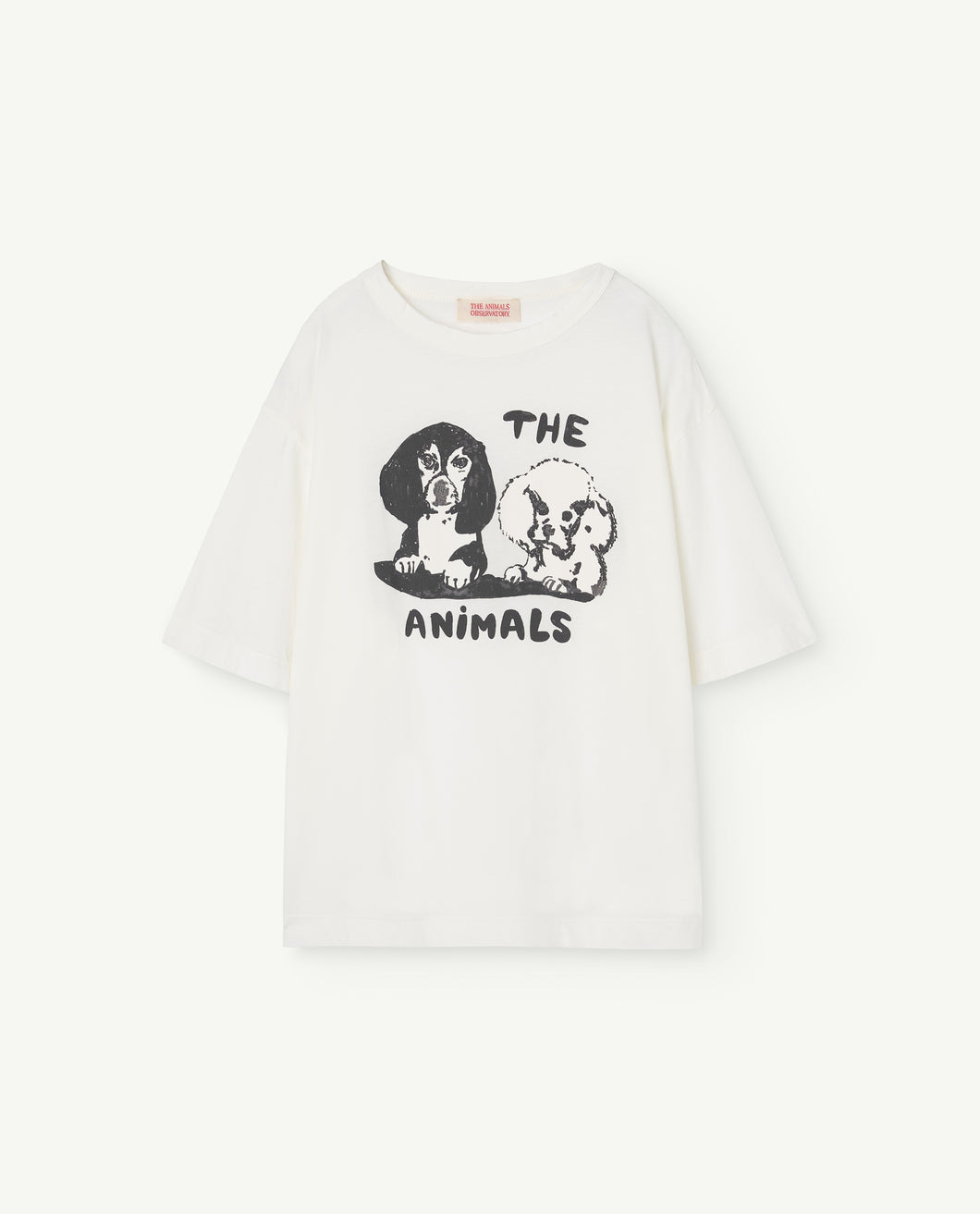 White Rooster Oversized Kids T-Shirt