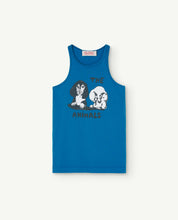 Load image into Gallery viewer, Blue Tank Frog Kids T-Shirt
