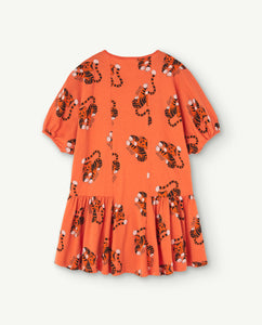 Orange Walrus Kids Dress