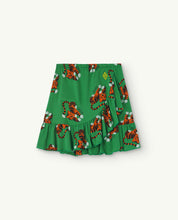 Load image into Gallery viewer, Green Manatee Kids Skirt
