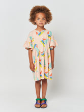 Load image into Gallery viewer, Multicolor Sail Boat Ruffle Dress
