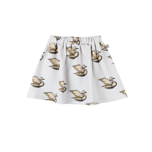 Birds Midi Skirt